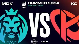 KCORP vs MAD LIONS, la FRANCE contre l'ESPAGNE en playoffs | LEC Summer 2024