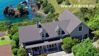 The Guesthouse at Taiharuru Farms in Northland New Zealand. Coastal Villa in a perfect setting.