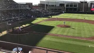 Texas A&M ball five against Texas