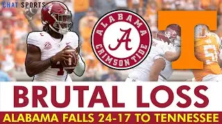 Alabama&rsquo;s Offense Was BAD In 24-17 Loss To Tennessee, Penalties, Offensive Line Is Brutal To Watch