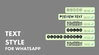 Chat Styles: Cool Text, Stylish Font for Whatsapp