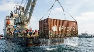 $180M iphone Container Found Deep Underwater the Sea | Real Salvage Recovery