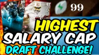 HIGHEST SALARY CAP DRAFT CHALLENGE! SO MANY QUARTERBACKS! Madden 16 Draft Champions
