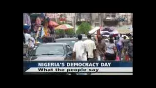 DEMOCRACY DAY: NIGERIANS RATE PRESIDENT JONATHAN'S PERFORMANCE