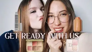 GET READY WITH US с подругой/наш повседневный макияж, болтаем о фильмах, сериалах