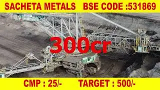 Sacheta Metals Limited | 531869 | BSE