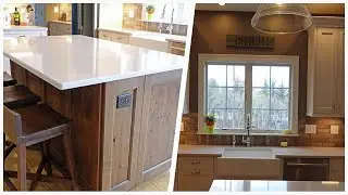 15 Chic Yellow Floor Kitchen Ideas with Brown Backsplashes!