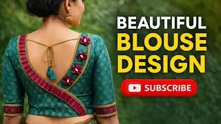 New trending blouse design cutting & stitching easy method #blousedesign #viralvideo 
