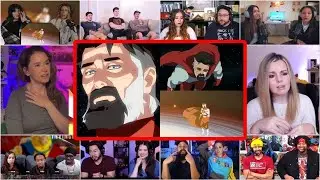 YouTubers React To OMNIMAN&rsquo;s JOURNEY AFTER LEAVING EARTH | Invincible S2 Ep4 OPENING Reaction Mashup