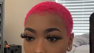 dying my hair neon pink. | natasha rené