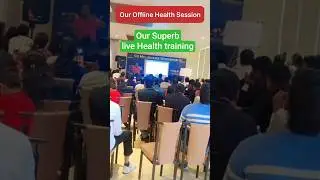 Our Live health training|Offline health training #totallheallth #vestige #vestigeproducts