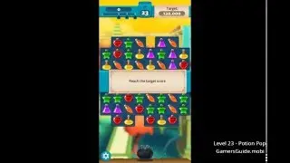 Potion Pop Level 23 - Gameplay Help Guide - iOS/Android