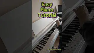 Easy Tutorial Piano 🎹Proste sztuczki muzyczne#tutorial #piano #pianolessons #pianotips #jazzpiano