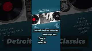 Detroit-TechnoSoul - Vinyl DJ-Mix || Echoes Of Analogue #shorts #detroittechno