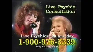 900 Number Ad - There Is An Answer - America's Favorite Psychic Network (1992)