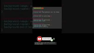 💻 CSS 5a 💻 background color  image 💻 #html #html5 #css #css3 #csscourse