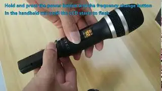 hotec wirless microphone h-u05/u06 trouble shooting