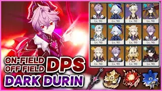 UNDERRATED DPS Dark Durin Showcase | Genshin Impact