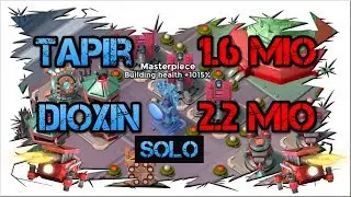 Tapir 1.6 Mio HP & Dioxin 2.2 Mio HP Solo! Boom Beach OP Forlorn Hope