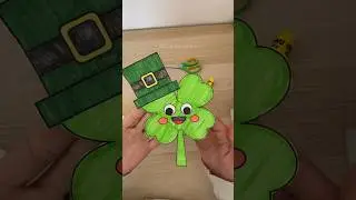 Leprechaun Shamrock Craft | St Patrick&rsquo;s Day Craft Ideas For Kids #stpatricksday #shamrock