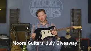 Moore Guitars July 2018 Giveaway - Fender Am Pro Shawbucker Strat!