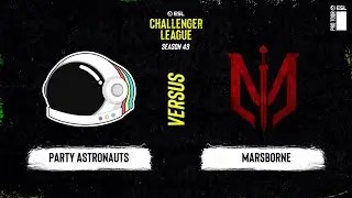 Party Astronauts vs. Marsborne - ESL Challenger League Season 49 North America