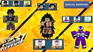 Spending 1.2k+ Stardust on the New Special Summon (Banner) | Roblox All Star Tower Defense