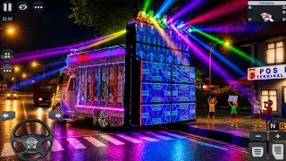 Indian Loading Dj truck game ! Loading Dj truck game bus Simulator Indonesia ! Dj truck mod ! Bussid