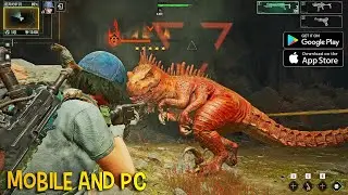 ASHFALL PC - DINOSAUR KING BOSS FIGHT ( MOBILE AND PC )