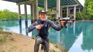 Found Drone While Scuba Diving Busy Bridge with Dallmyd!! |Yappy