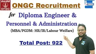 ONGC Recruitment 2022 for Diploma Engineer and HR for Personnel & Administration Post.