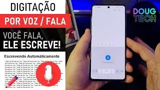 Como DIGITAR usando a VOZ no Samsung
