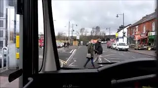 Trent Barton i4 Full Route Visual- Nottingham, Broadmarsh Bus Station to Derby Bus Station