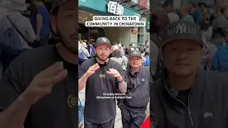 Giving back to the community that raised us in Chinatown #shorts #food #community #chinatown