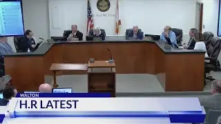 Walton County Commissioners discuss HR controversy