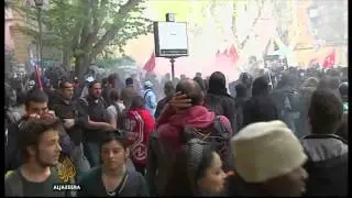Italy's anti-austerity protest turns violent