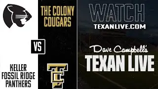 The Colony Cougars vs Fossil Ridge Panthers Highlights | 2025 Season Week 1