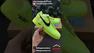 Off White x Air Force 1 Low Virgil Ow Volt AO4606 700
