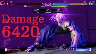 SF6 - Juri's combo (damage 6420) by Iborra ✌🏻