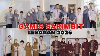 Model Gamis Sarimbit Lebaran 2026 Terbaru: Inspirasi Batik Kombinasi Polos & Sarimbit Keluarga Mewah