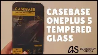 OnePlus 5 Casebase Tempered Glass Application + Case Test