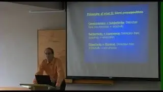 Georg Northoff - Brain and Subjectivity: Kant, Whitehead, and the Hard Problem