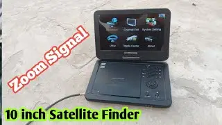Gx 6605s zoom Signal Satellite Finder with battery sistam