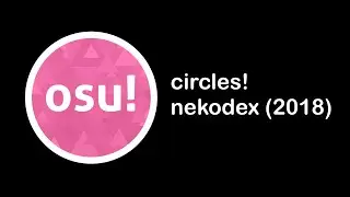 me giving in to my insatiable desire to click the circles