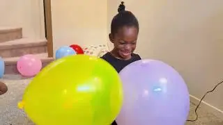 Kids Build with Blocks & Balloon Party Fun! 🎈🧱 Happy Playtime Adventure