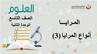 الصف التاسع   العلوم   أنواع المرايا 3 المرايا المحدبة