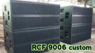 Сабвуфер BOX RCF 18 дюймов, изготовленный на заказ.