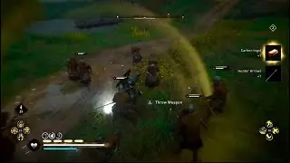 ASSASSINS CREED VALHALLA TAKE THE HIT AND THE REST IS EASY FALLEN HERO ARMOR 👀 #shorts