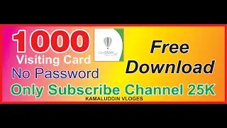 1000+ VISITING CARDS CDR big bundle Templates Free Download By #KAMALUDDIN VLOGES