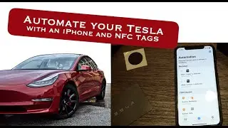 AUTOMATE YOUR TESLA with an iPhone and NFC tags